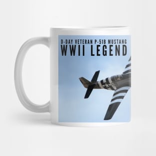 2-Sided P-51 Mustang WWII Legend Mug